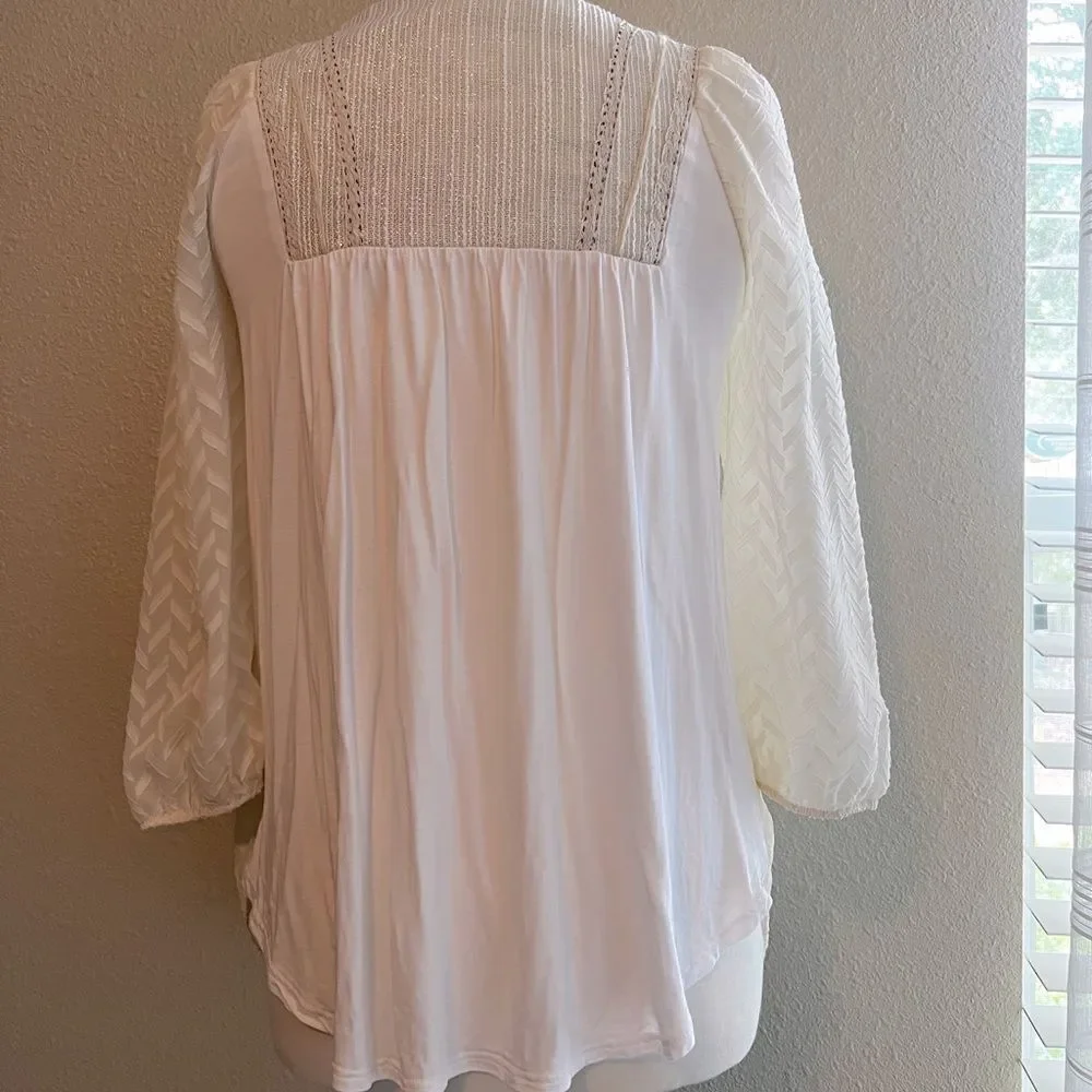 One September Attylie Textured Tassel Tunic